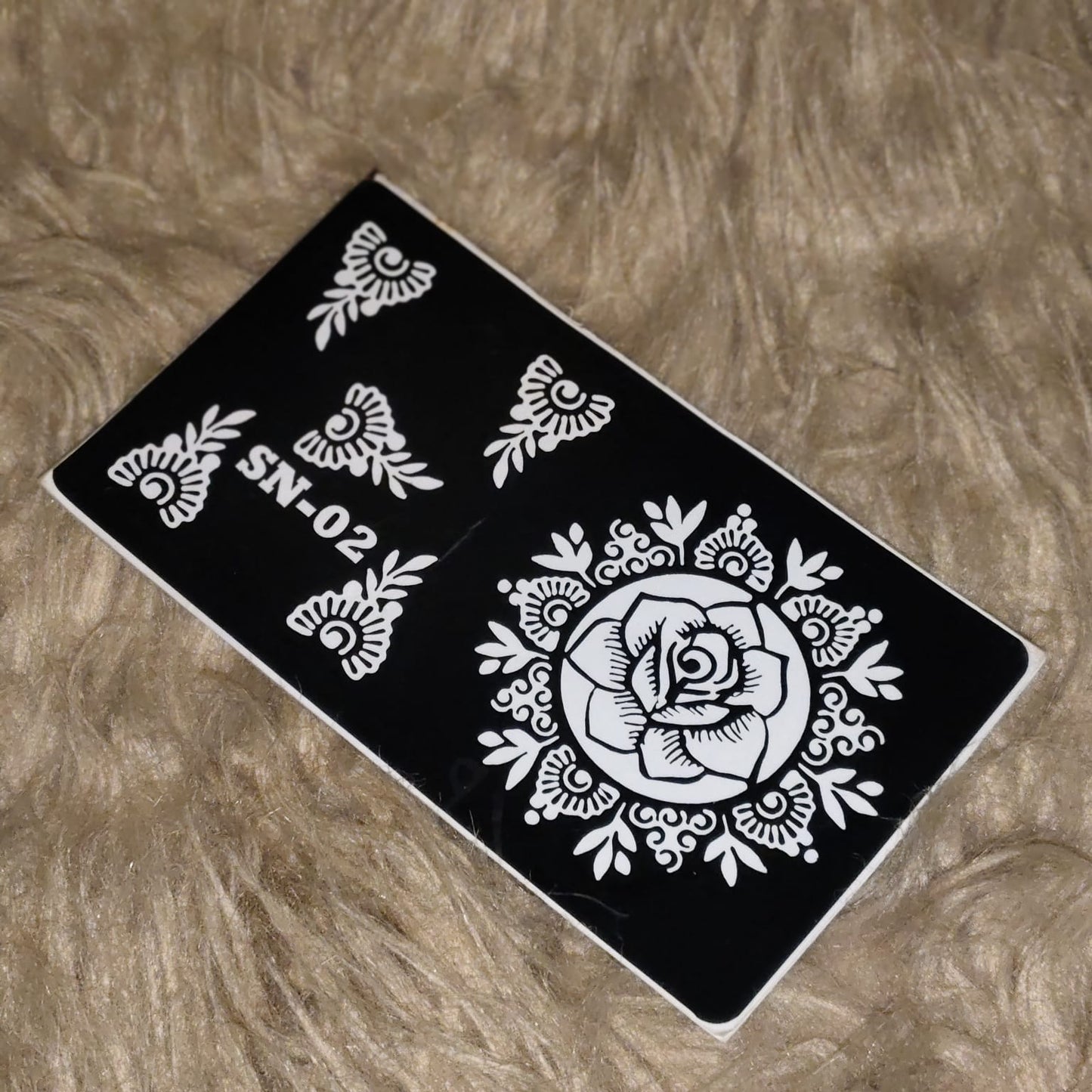 Reuseable Henna Stencils (For Finger Dipping)