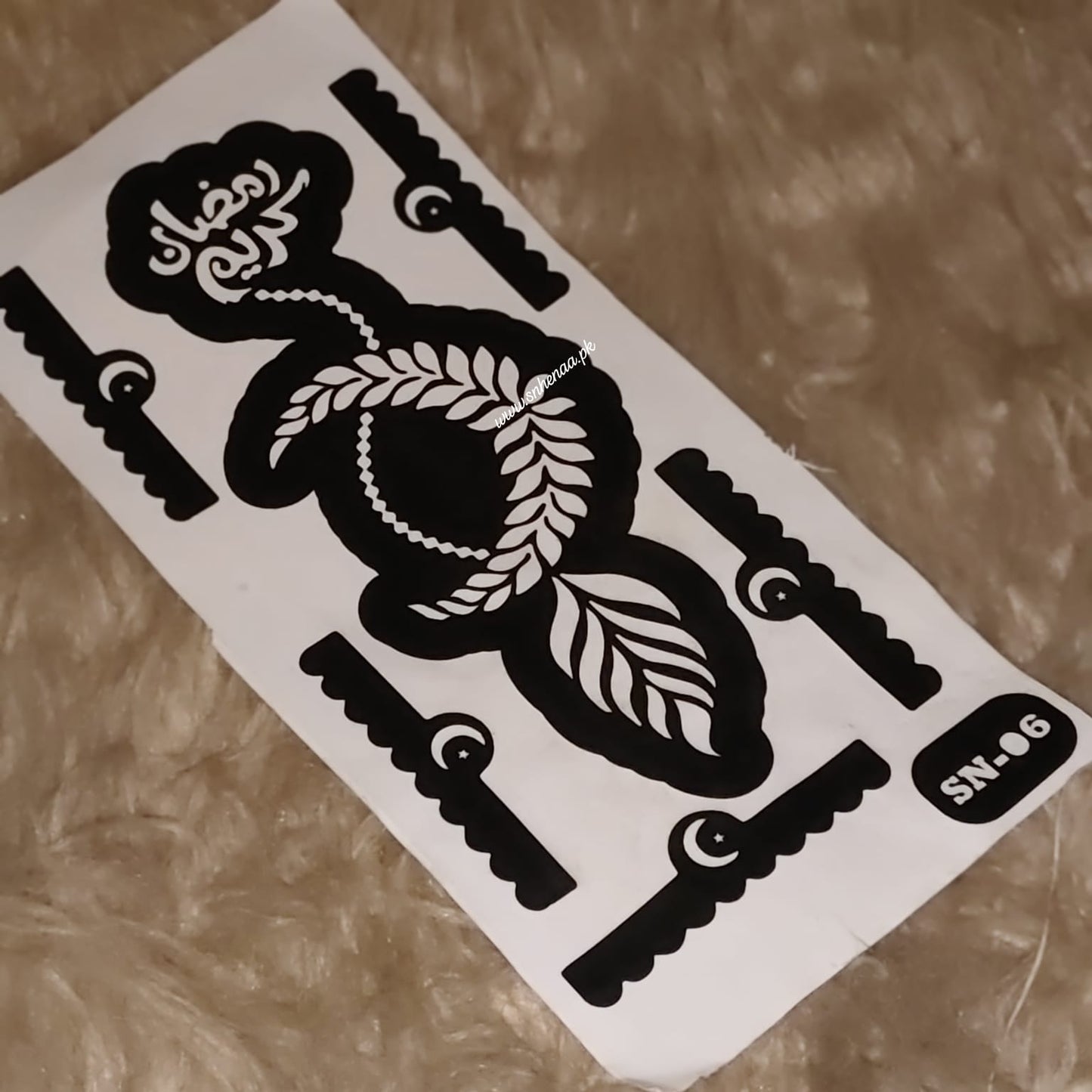 Reuseable Henna Stencils (For Finger Dipping)