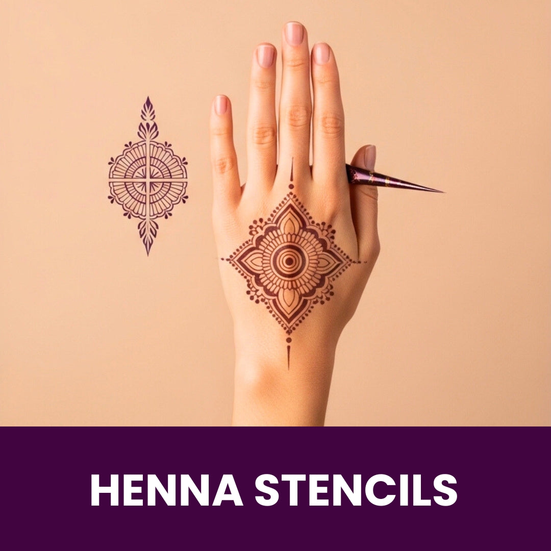 Eid Henna Stencils