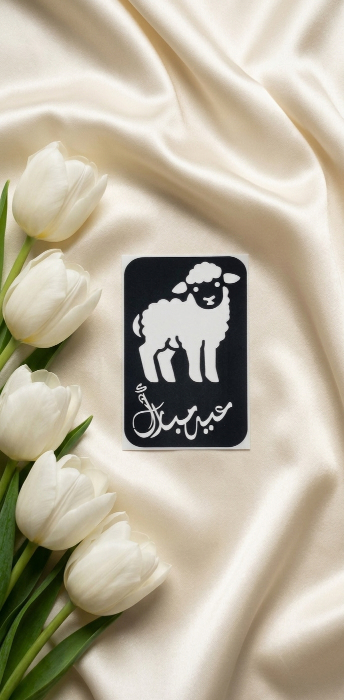 Bakra eid Viral Mehndi sticker SN-BK-04