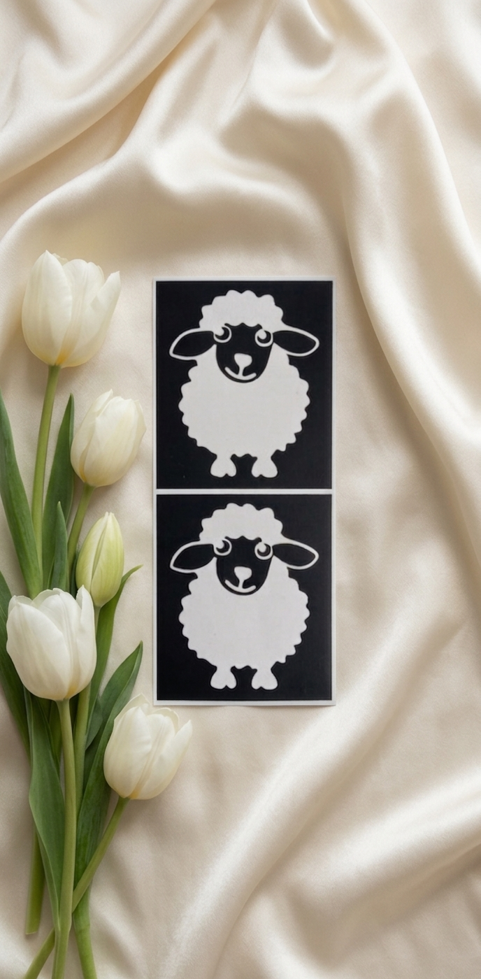 Bakra eid Viral Mehndi sticker SN-BK-06