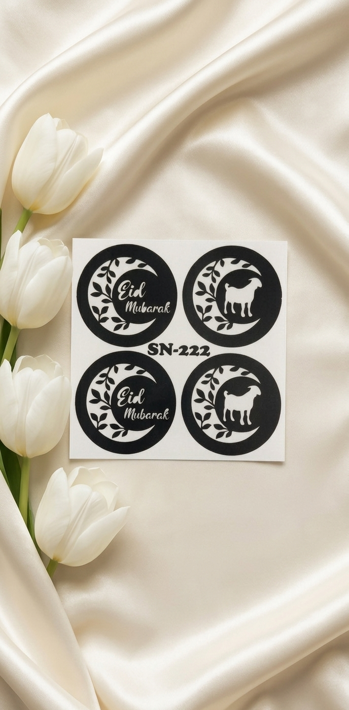 Bakra eid Viral Mehndi sticker SN-222