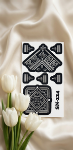Latest eid Viral Mehndi sticker SN-224