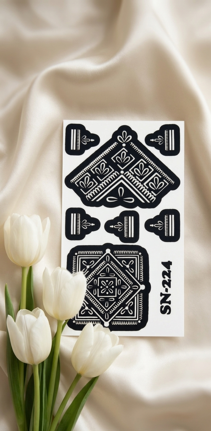 Latest eid Viral Mehndi sticker SN-224