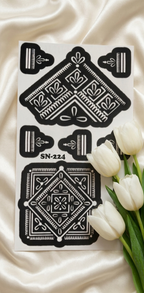 Latest eid Viral Mehndi sticker SN-224