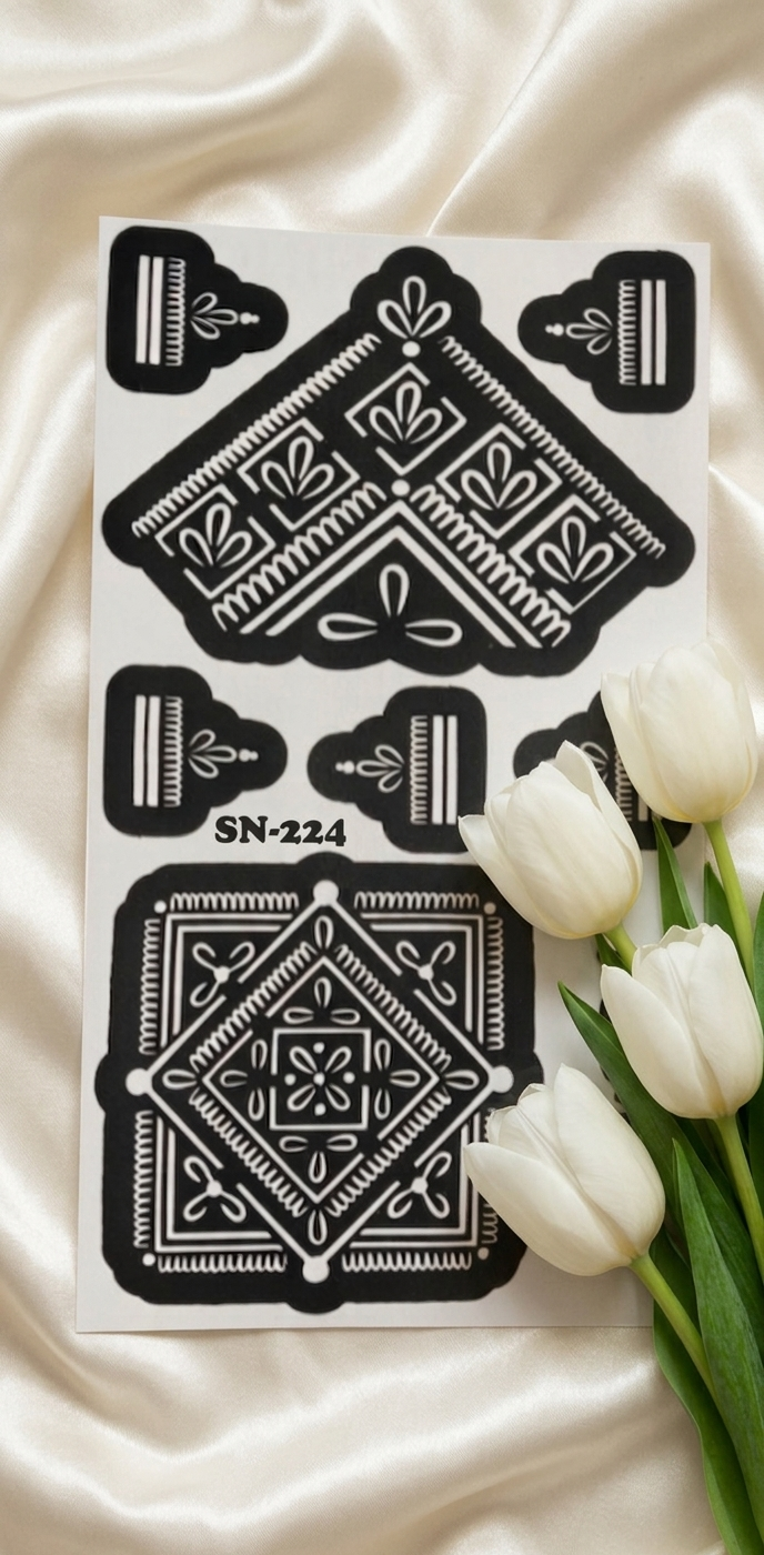 Latest eid Viral Mehndi sticker SN-224