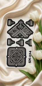 Latest eid Viral Mehndi sticker SN-224