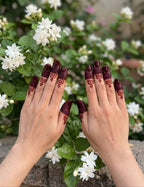 Finger Henna Sticker Sheet Price 340 | Finger Mehndi Sticker SN-277