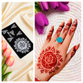 MEHENDI sticker Eid 2026 / Henna stencils SN02
