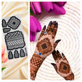 MEHENDI STICKER Eid 2026 / Henna stencils sn119