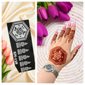 MEHENDI STICKER Eid 2026 / Henna stencils sn138