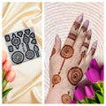 MEHENDI STICKER Eid 2026 / Henna stencils sn145