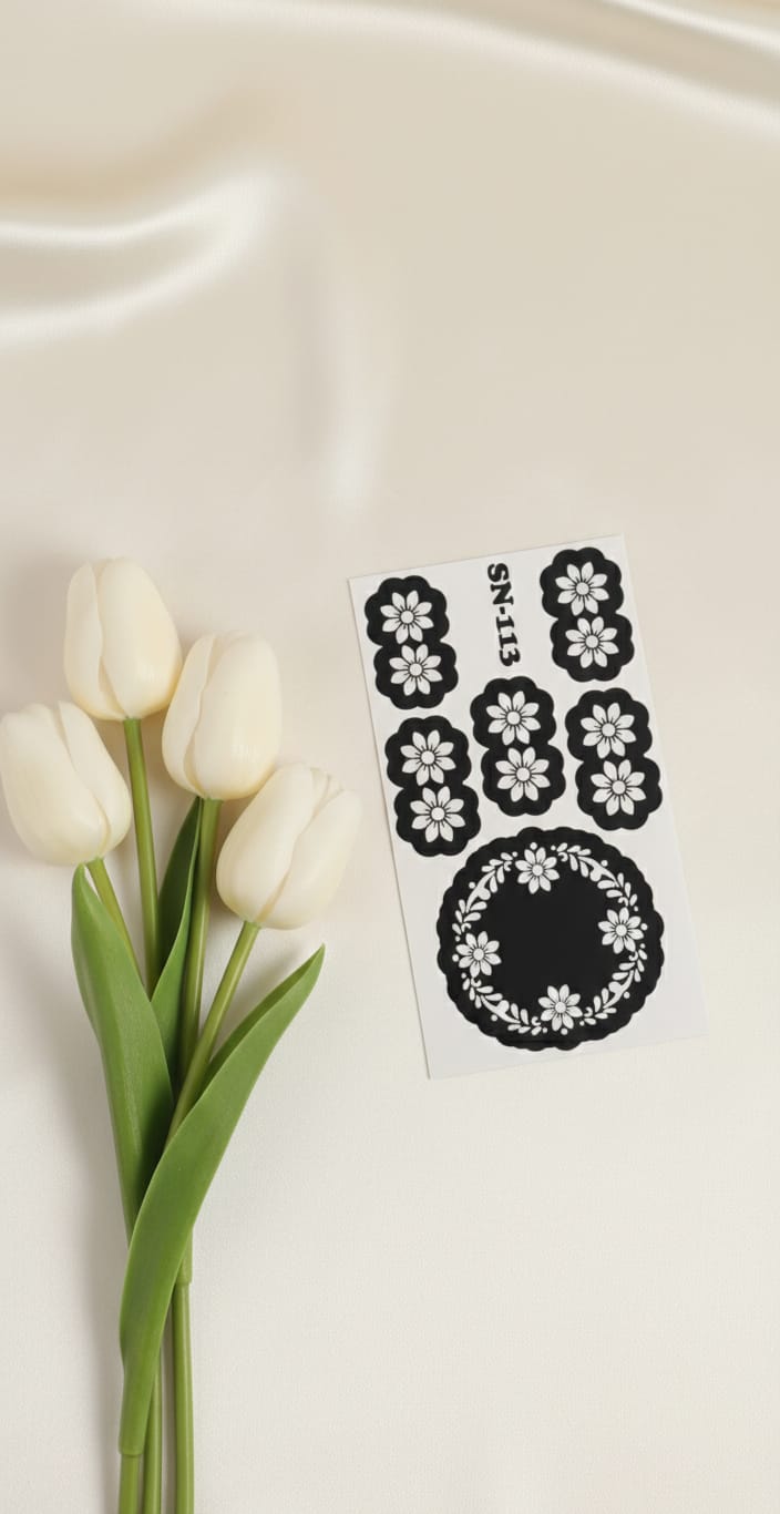 MEHENDI STICKER Eid 2026 / Henna stencils sn113