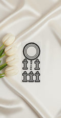 MEHENDI STICKER Eid 2026 / Henna stencils sn125