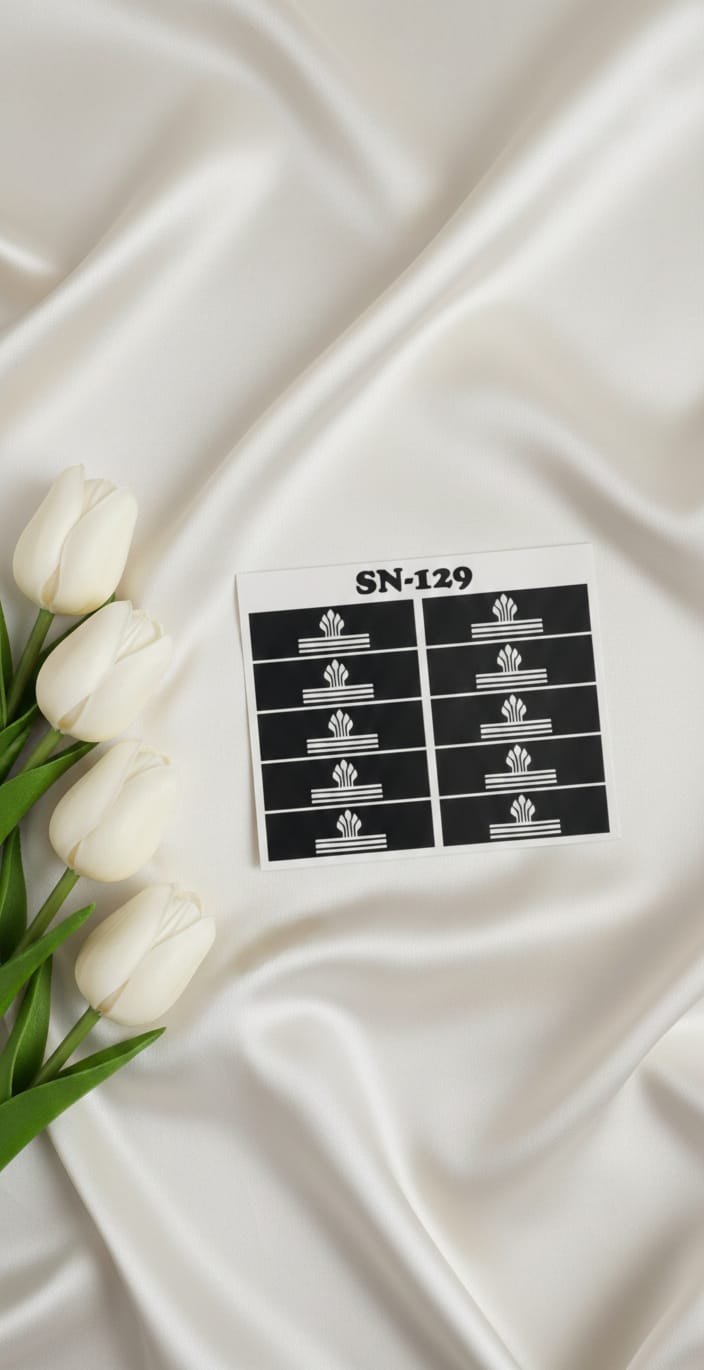 MEHENDI STICKER Eid 2026 / Henna stencils sn 129