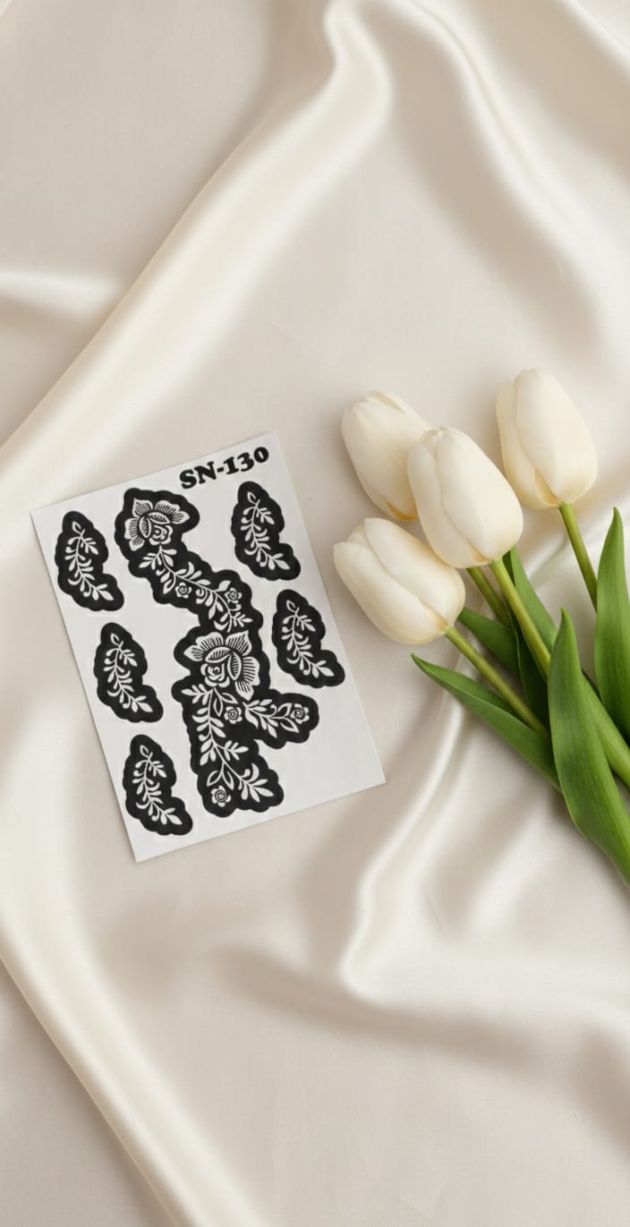 MEHENDI STICKER Eid 2026 / Henna stencils sn130