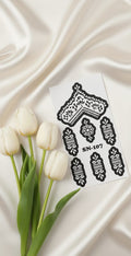 MEHENDI STICKER Eid 2026 / Henna stencils sn107