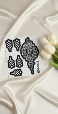 MEHENDI STICKER Eid 2026 / Henna stencils sn 114