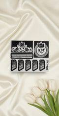 MEHENDI STICKER Eid 2026 / Henna stencils sn 115