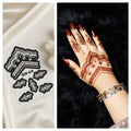 MEHENDI STICKER Eid 2026 / Henna stencils sn 62