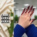 Finger Henna Sticker Sheet Price 340 | Finger Mehndi Sticker SN-270