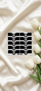 Finger Henna Sticker Sheet Price 340 | Finger Mehndi Sticker SN-262
