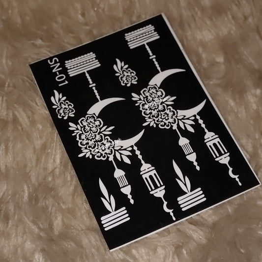 Reuseable Henna Stencils (For Finger Dipping)