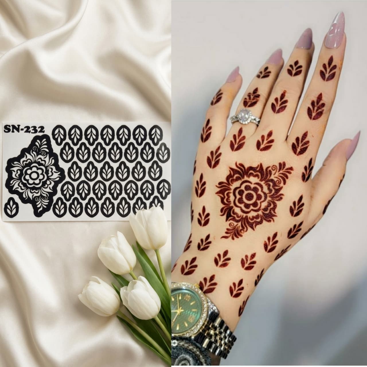 Bakra eid Viral Mehndi sticker SN-232