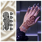 Title Most Viral MEHENDI STICKER 2026 / Henna stencils  SN-239