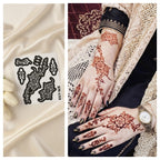 Title Most Viral MEHENDI STICKER 2026 / Henna stencils  SN-122
