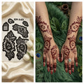 Title Most Viral MEHENDI STICKER 2026 / Henna stencils  SN-243