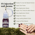 SN Injection Nail Henna Pen - Easy Apply, Halal & Vegan Nail Tint widhu friendly