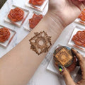 HENNA STAMPS for beginners / just press and trace method reuseable lifetime ST-13