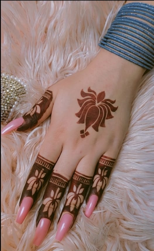 Most Viral MEHENDI STICKER / Henna stencils  SN-253