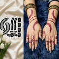Most Viral Arabic Style MEHENDI STICKER / Henna stencils  SN-242