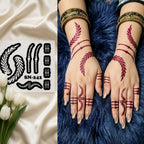 Most Viral Arabic Style MEHENDI STICKER / Henna stencils  SN-242