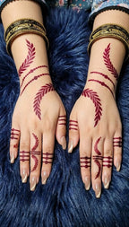 Most Viral Arabic Style MEHENDI STICKER / Henna stencils  SN-242