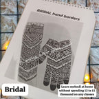 Reusable Mehndi Practice Book - mehendi Seekhne Ke Liye Best Book - Beginners Ke Liye Mehndi Design Book With Free cone