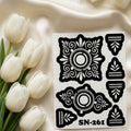 Most Viral Mandala Style MEHENDI STICKER / Henna stencils  SN-261