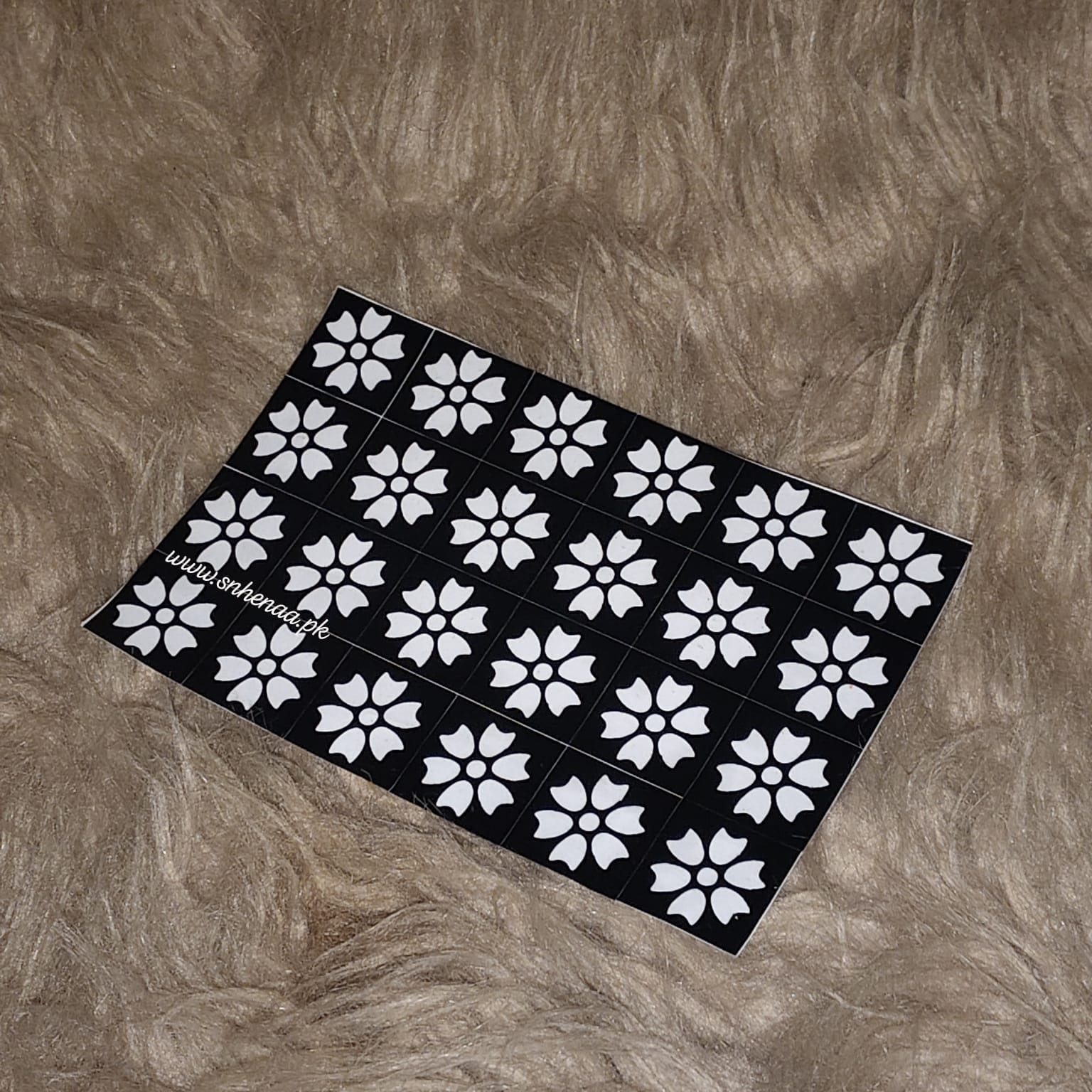 Reuseable Henna Stencils SN-124