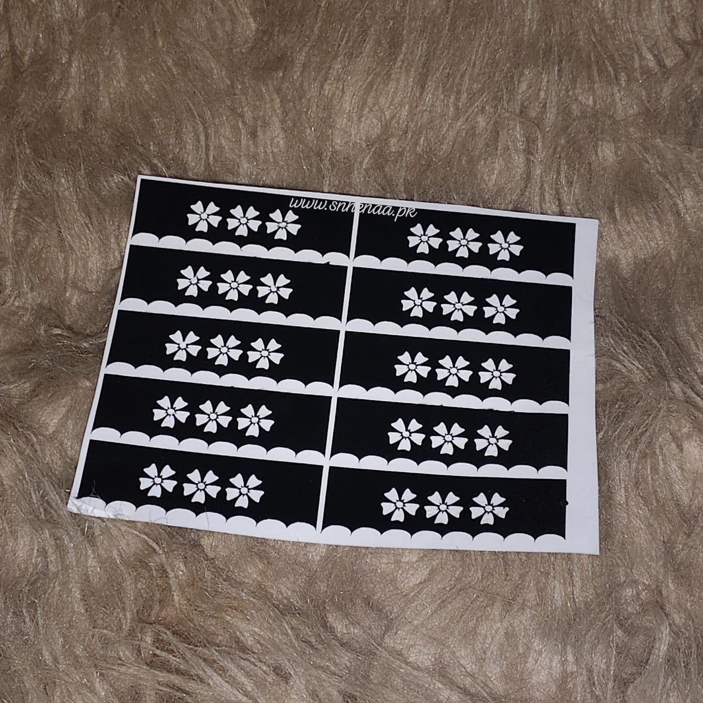 Reuseable Henna Stencils (For Finger Dipping)