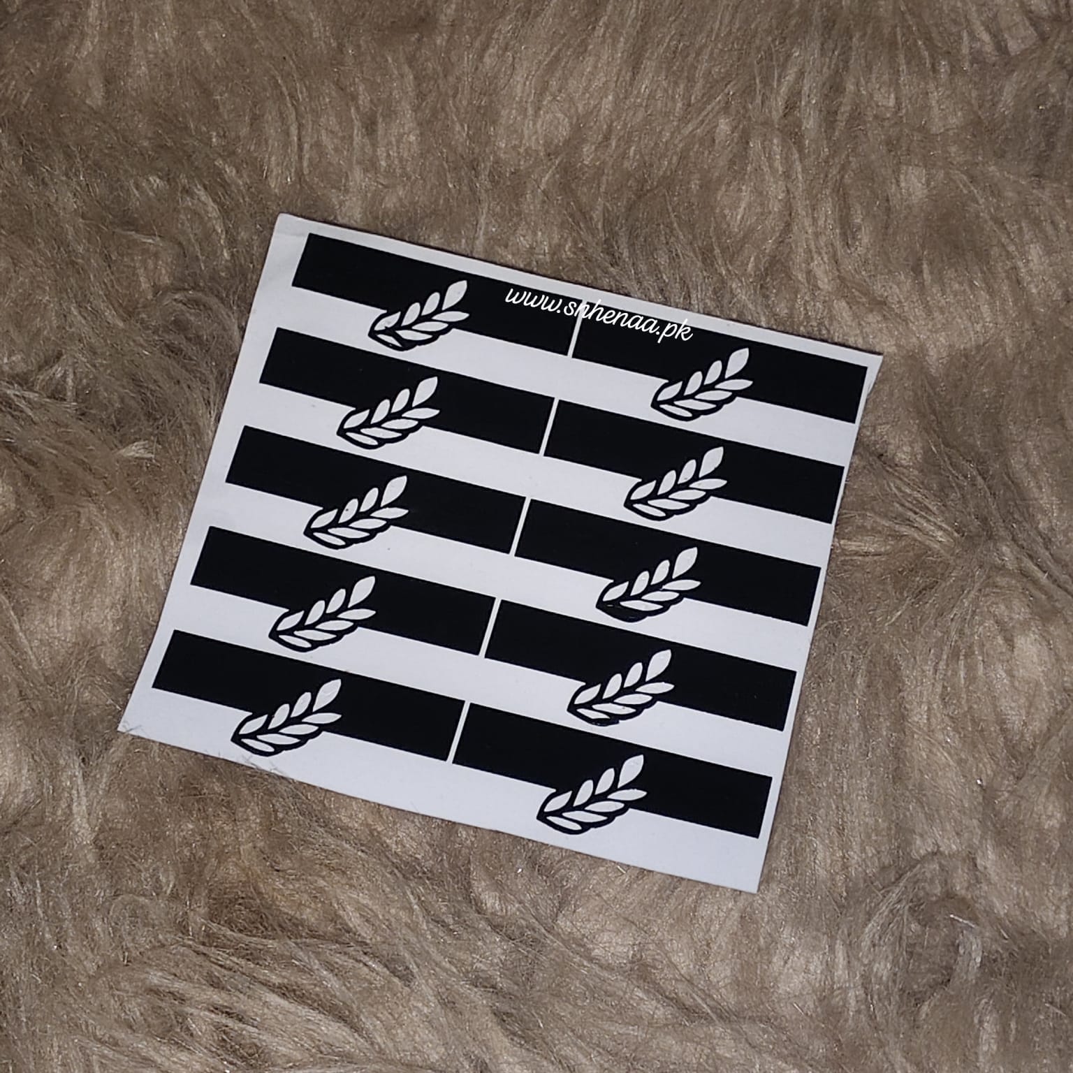 Reuseable Henna Stencils (For Finger Dipping) SN-234