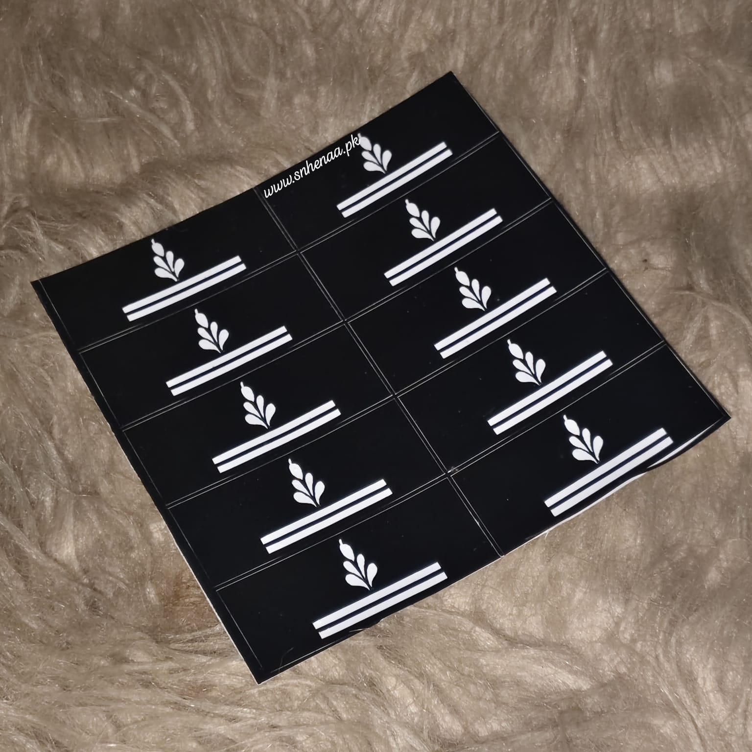 Reuseable Henna Stencils (For Finger Dipping) SN-215