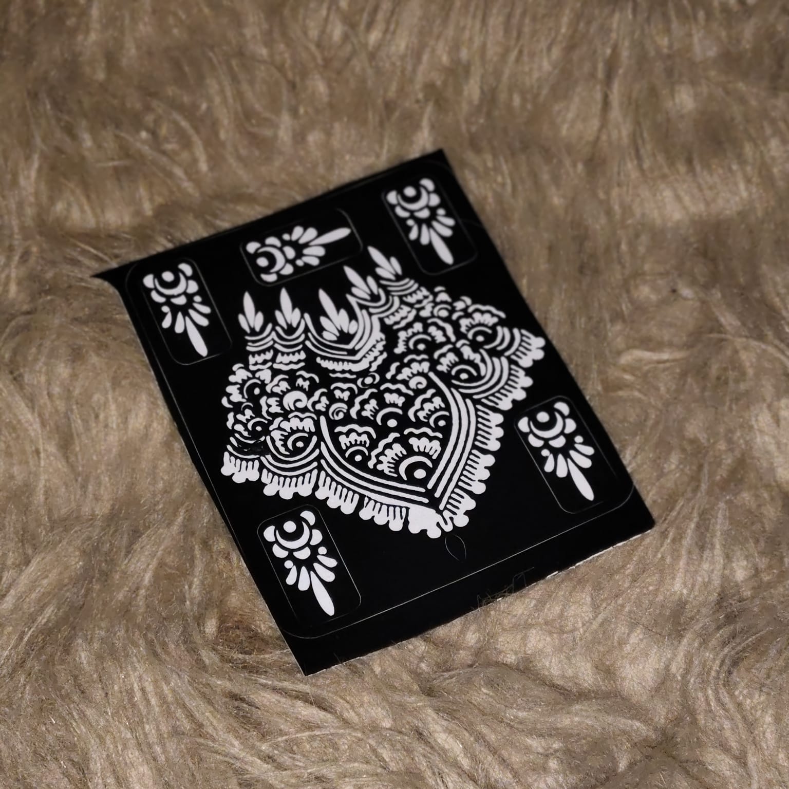 Reuseable Henna Stencils (For Finger Dipping)
