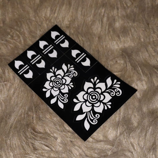 Reuseable Henna Stencils (For Finger Dipping)