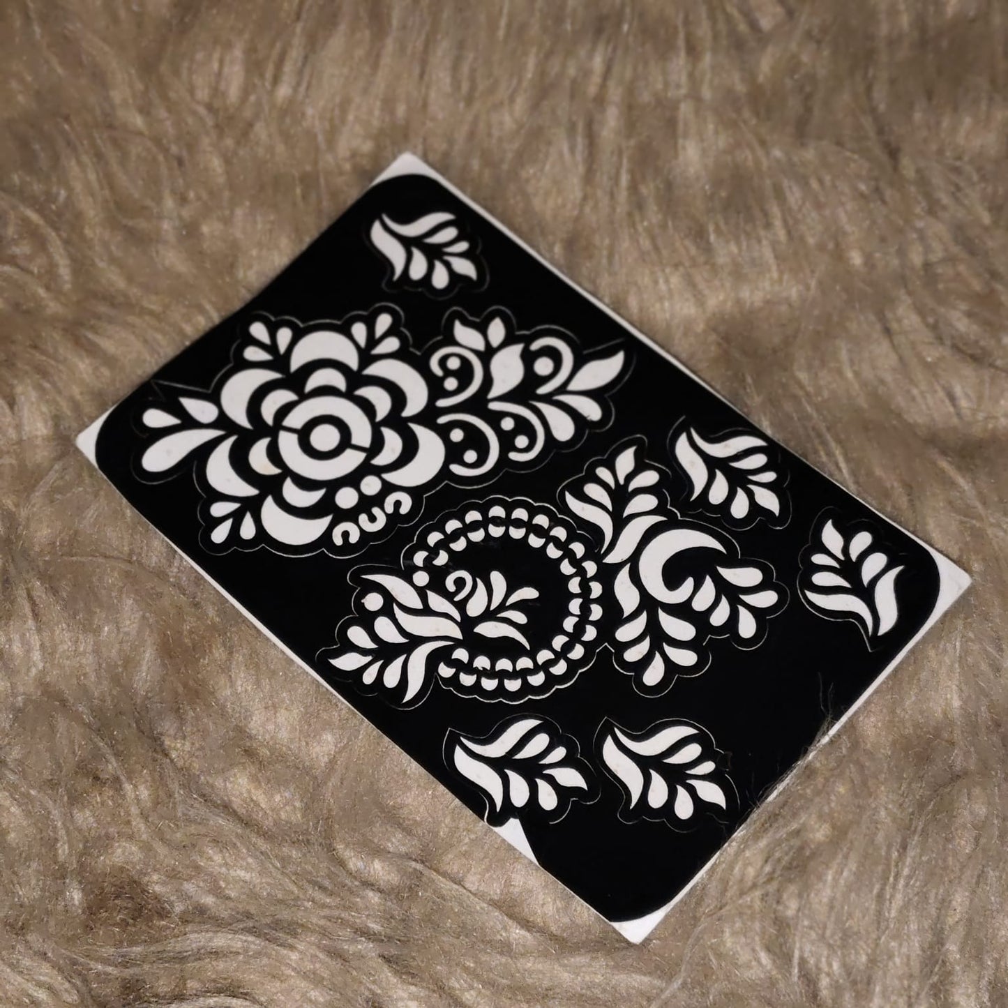 Reuseable Henna Stencils (For Finger Dipping)