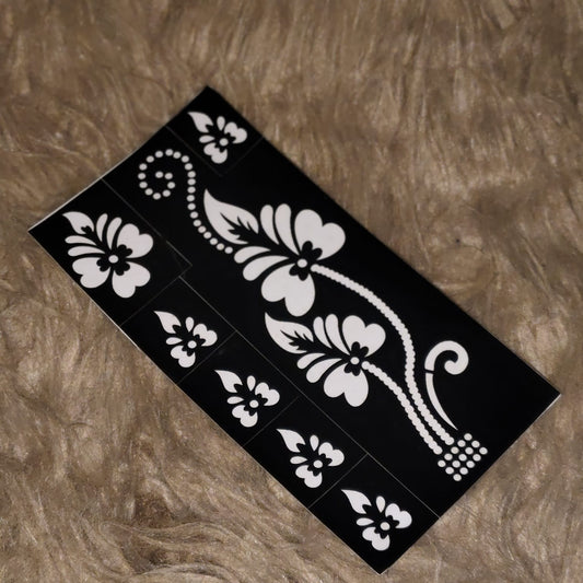 Reuseable Henna Stencils (For Finger Dipping)