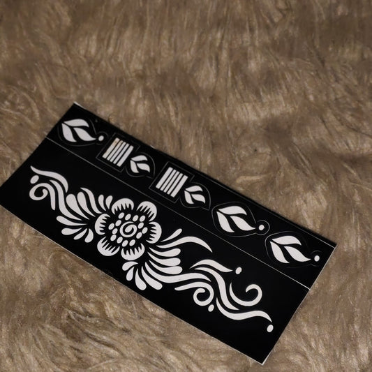 Reuseable Henna Stencils (For Finger Dipping)