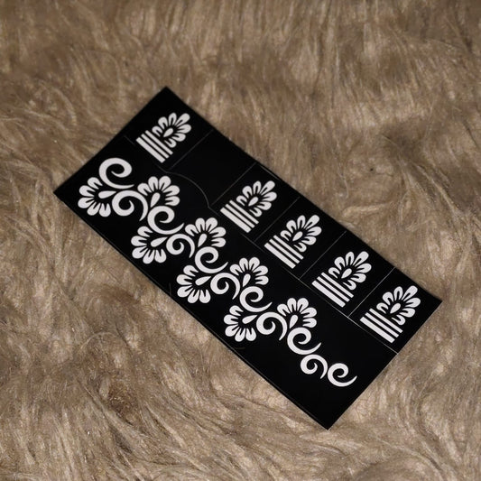 Reuseable Henna Stencils (For Finger Dipping)