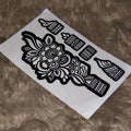 Reuseable Henna Stencils (For Finger Dipping) SN-159